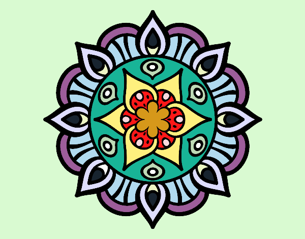 Mandala vida vegetal