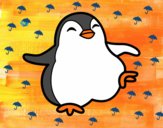 Pingüino bailando