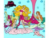 Barbie con sirenas