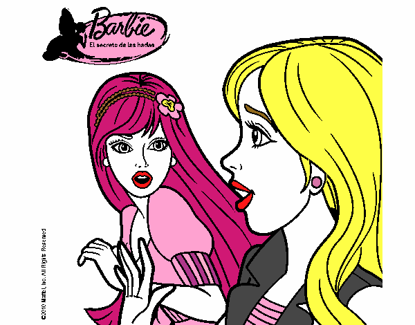 Barbie sorprendida