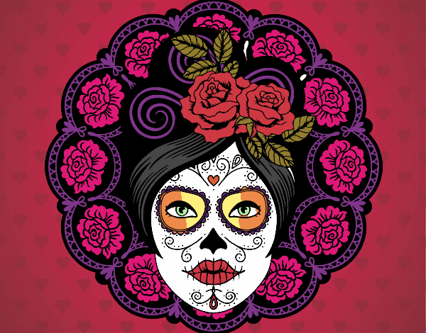 Calavera mejicana femenina