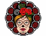 Calavera mejicana femenina