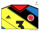 Camiseta del mundial de fútbol 2014 de Colombia