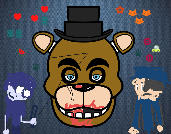 Cara de Freddy de Five Nights at Freddy's