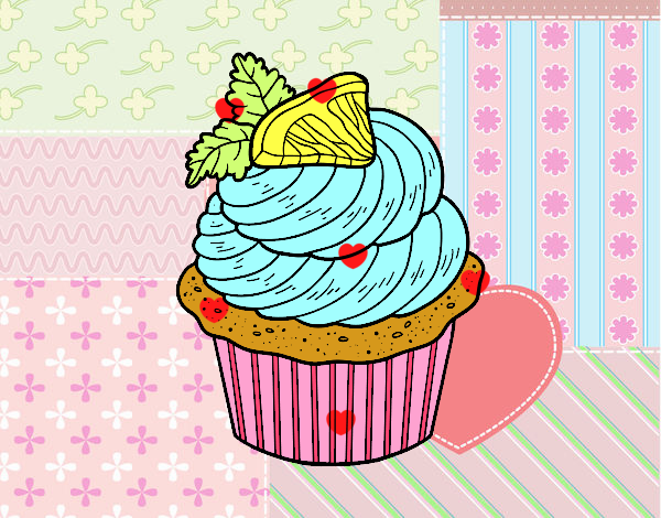 Cupcake de limón