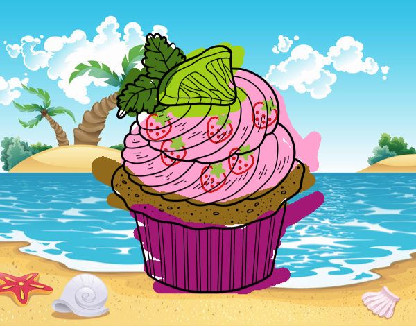 Cupcake de limón