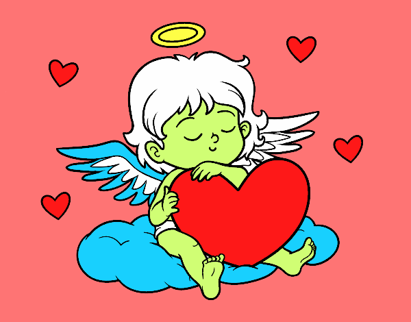 Cupido con corazón