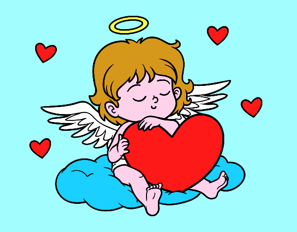 cupido con corazon