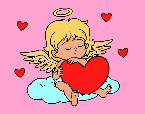 Cupido con corazón