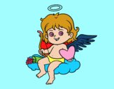 Cupido en una nube