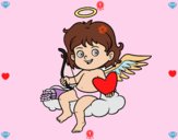 Cupido en una nube