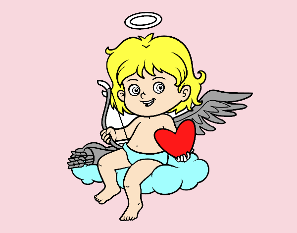 Cupido en una nube