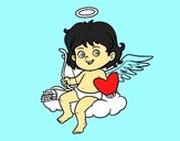 Cupido en una nube