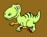 Dinosaurio velociraptor