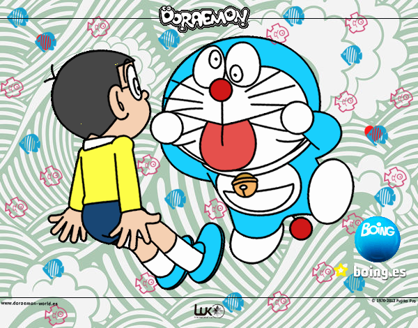 Doraemon burlandose de Nobita