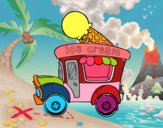 Food truck de helados