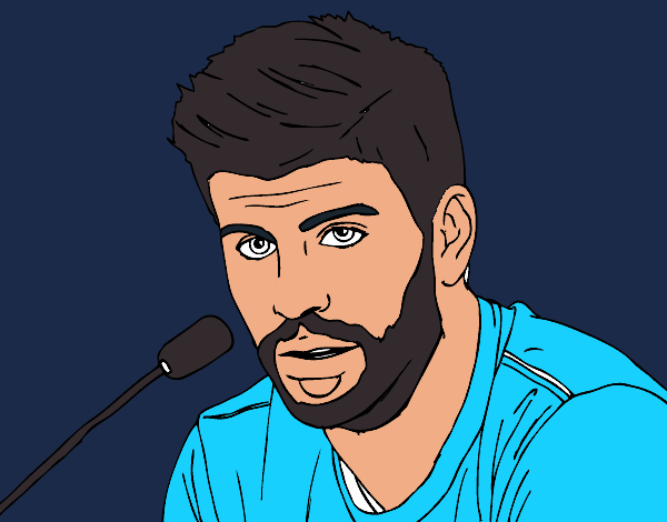 Gerard Piqué en rueda de prensa