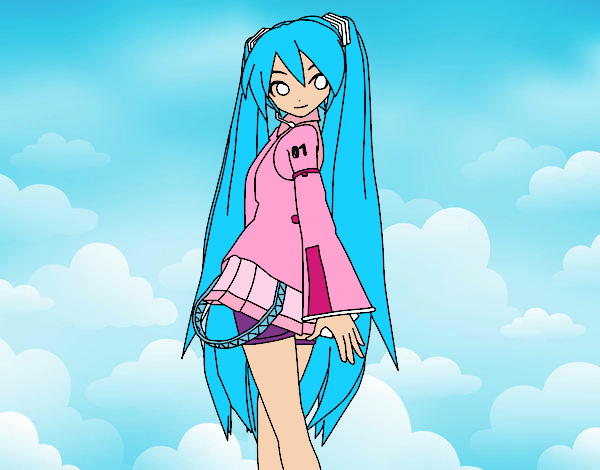 Hatsune Miku vocaloid