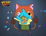 Jibanyan guiñando el ojo