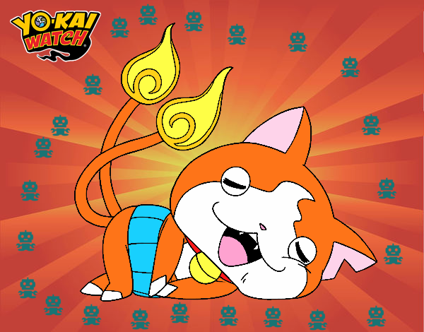 Jibanyan tumbado