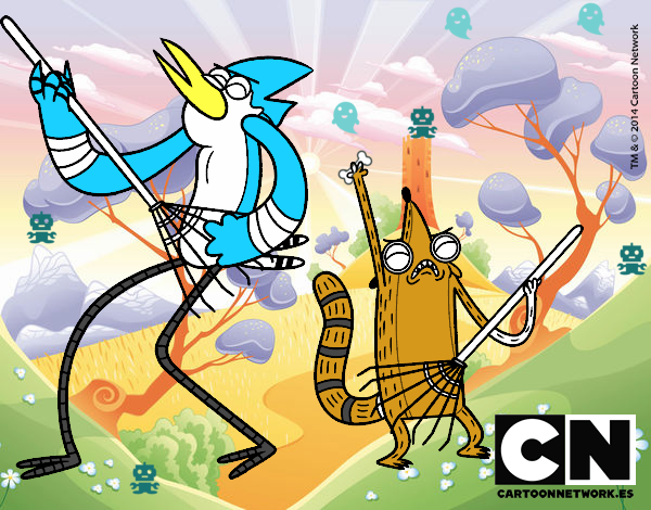 Mordecai y Rigby