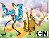 Mordecai y Rigby