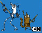 Mordecai y Rigby