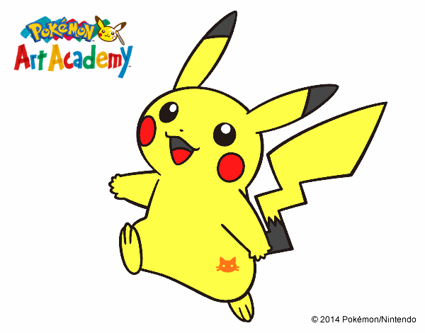 Pikachu en Pokémon Art Academy