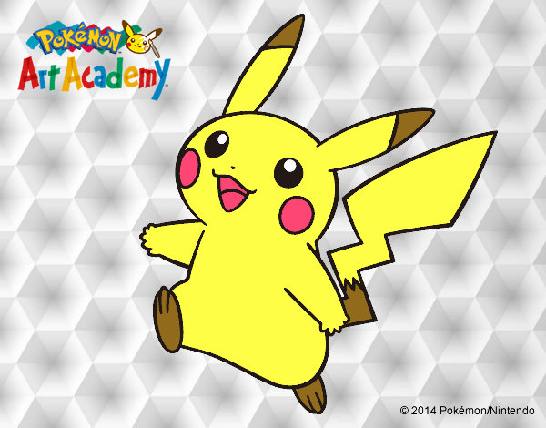 Pikachu en Pokémon Art Academy