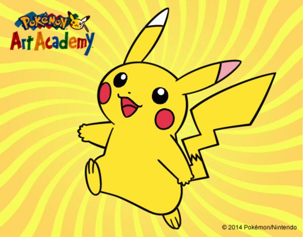 Pikachu en Pokémon Art Academy