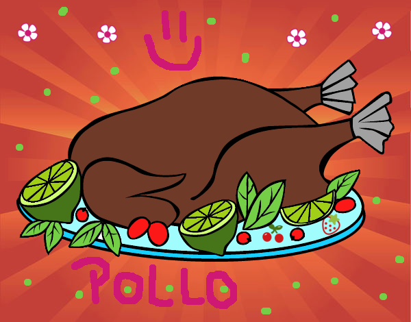 Pollo con guarnición