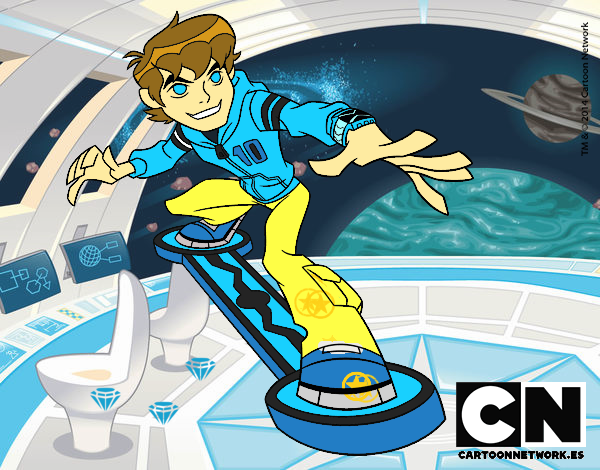 Ben 10 skateboard