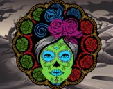 Calavera mejicana femenina