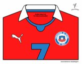 Camiseta del mundial de fútbol 2014 de Chile