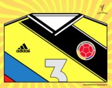 Camiseta del mundial de fútbol 2014 de Colombia