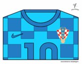 Camiseta del mundial de fútbol 2014 de Croacia