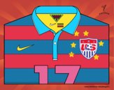 Camiseta del mundial de fútbol 2014 de los Estados Unidos