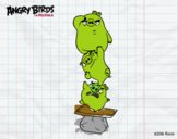 Cerdos verdes de Angry Birds