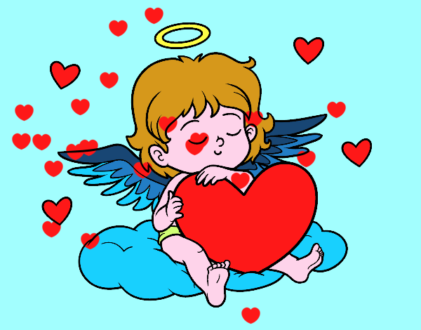 Cupido con corazón