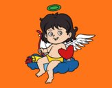 Cupido en una nube