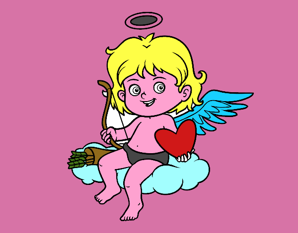 Cupido en una nube