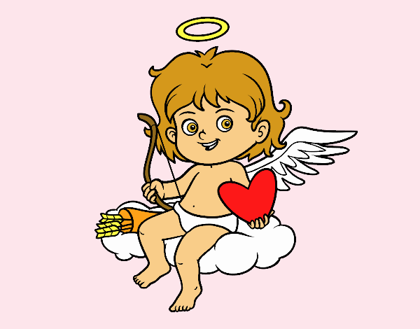 Cupido en una nube