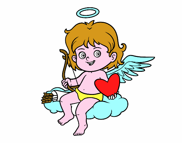 Cupido en una nube