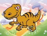 Dinosaurio velociraptor