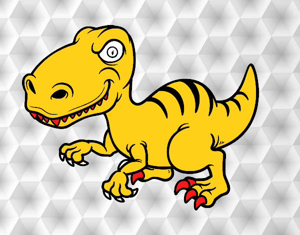 Dinosaurio velociraptor