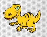 Dinosaurio velociraptor