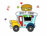 Food truck de hamburguesas