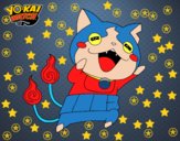 Jibanyan super feliz