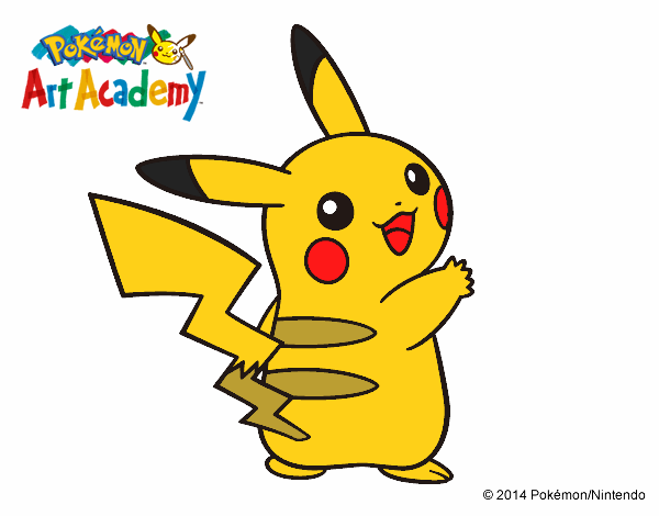 Pikachu de espaldas