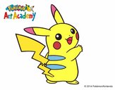 Pikachu de espaldas